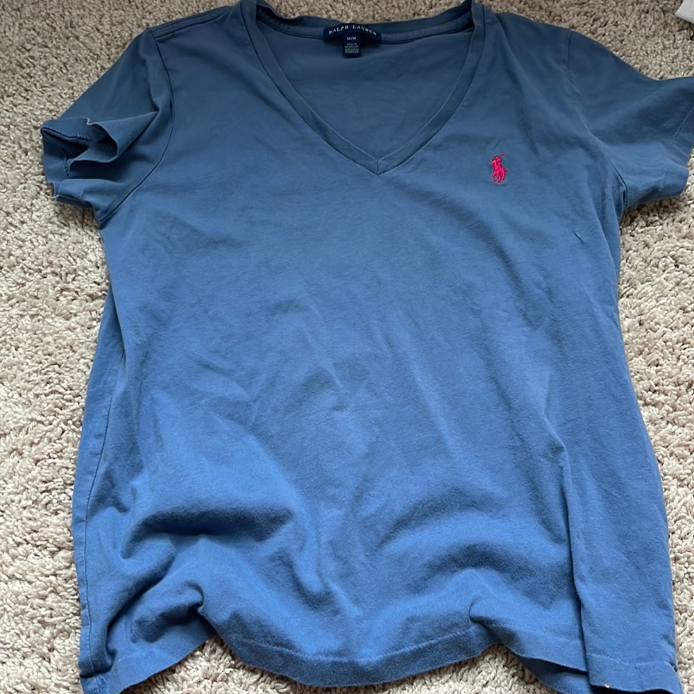 Polo V-neck top